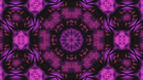 Poly Art Kaleidoscope Hypnotic Pattern Animation Footage Stock Footage 126269873