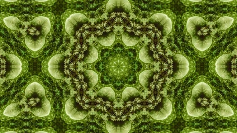 Poly Art Kaleidoscope Hypnotic Pattern Animation Footage Stock Footage 126270006