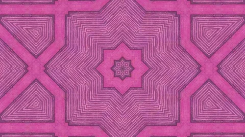 Poly Art Kaleidoscope Hypnotic Pattern Animation Footage Stock Footage 126270057