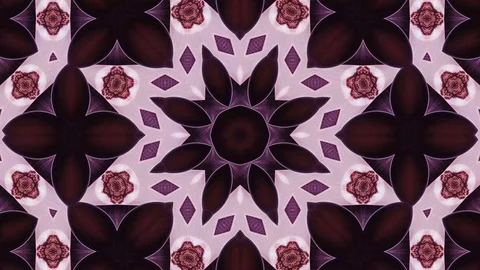 Poly Art Kaleidoscope Hypnotic Pattern Animation Footage Stock Footage 126270110