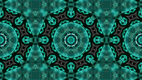 Poly Art Kaleidoscope Hypnotic Pattern Animation Footage Stock Footage 126270209