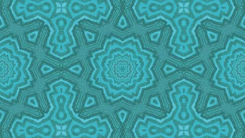 Poly Art Kaleidoscope Hypnotic Pattern Animation Footage Stock Footage 126270284