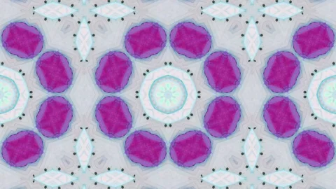 Poly Art Kaleidoscope Hypnotic Pattern Animation Footage Stock Footage 126270362