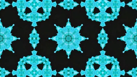 Poly Art Kaleidoscope Hypnotic Pattern Animation Footage Stock Footage 126270367