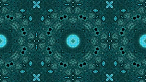 Poly Art Kaleidoscope Hypnotic Pattern Animation Footage Stock Footage 126270418