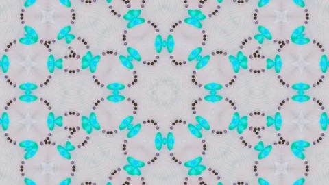 Poly Art Kaleidoscope Hypnotic Pattern Animation Footage Stock Footage 126270831
