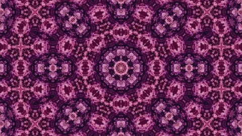 Poly Art Kaleidoscope Hypnotic Pattern Animation Footage Stock Footage 126270959