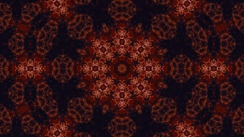 Poly Art Kaleidoscope Hypnotic Pattern Animation Footage Stock Footage 126271536