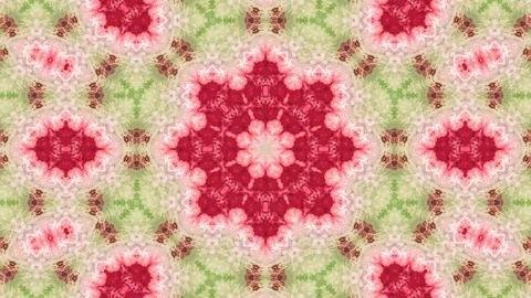 Poly Art Kaleidoscope Hypnotic Pattern Animation Footage Stock Footage 126272336