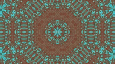Poly Art Kaleidoscope Hypnotic Pattern Animation Footage Stock Footage 126272670