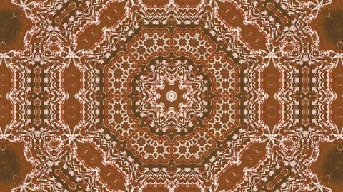 Poly Art Kaleidoscope Hypnotic Pattern Animation Footage Stock Footage 126272979