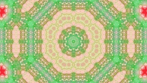 Poly Art Kaleidoscope Hypnotic Pattern Animation Footage Stock Footage 126273028