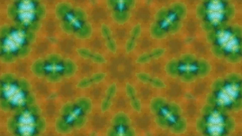 Poly Art Kaleidoscope Hypnotic Pattern Animation Footage Stock Footage 126273639