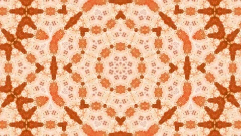 Poly Art Kaleidoscope Hypnotic Pattern Animation Footage Stock Footage 126273798