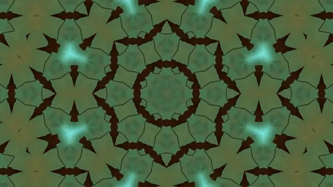 Poly Art Kaleidoscope Hypnotic Pattern Animation Footage Stock Footage 126274047