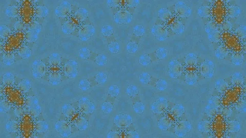 Poly Art Kaleidoscope Hypnotic Pattern Animation Footage Stock Footage 126274619