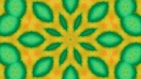 Poly Art Kaleidoscope Hypnotic Pattern Animation Footage Stock Footage 126274806