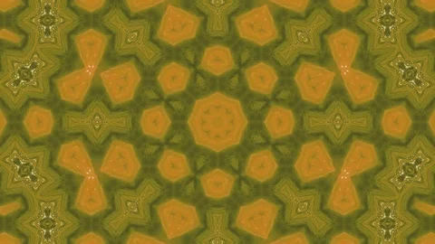 Poly Art Kaleidoscope Hypnotic Pattern Animation Footage Stock Footage 126274823