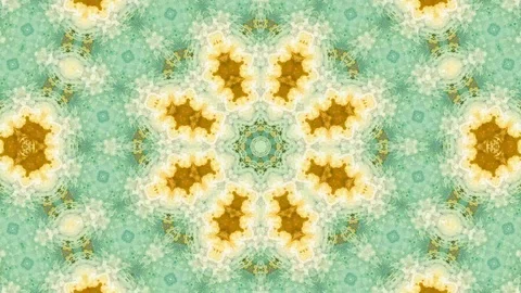 Poly Art Kaleidoscope Hypnotic Pattern Animation Footage Stock Footage 126276738