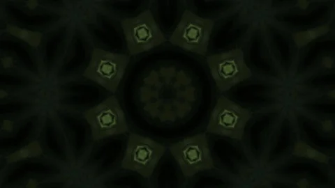 Poly Art Kaleidoscope Hypnotic Pattern Animation Footage Stock Footage 126277833