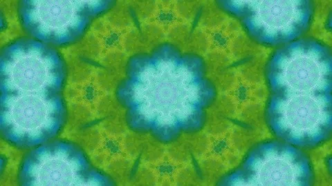 Poly Art Kaleidoscope Hypnotic Pattern Animation Footage Stock Footage 126278952