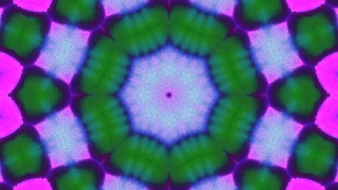 Poly Art Kaleidoscope Hypnotic Pattern Animation Footage Stock Footage 126279416