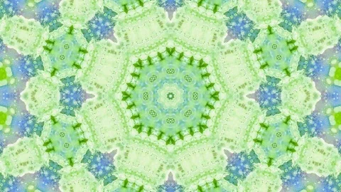 Poly Art Kaleidoscope Hypnotic Pattern Animation Footage Stock Footage 126279466