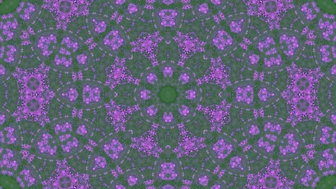 Poly Art Kaleidoscope Hypnotic Pattern Animation Footage Stock Footage 126280513