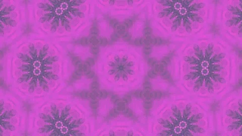 Poly Art Kaleidoscope Hypnotic Pattern Animation Footage Stock Footage 126280895