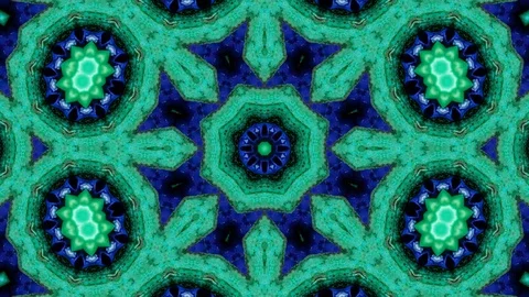 Poly Art Kaleidoscope Hypnotic Pattern Animation Footage Stock Footage 126281509