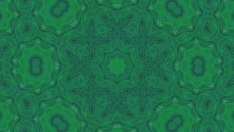 Poly Art Kaleidoscope Hypnotic Pattern Animation Footage Stock Footage 126281688