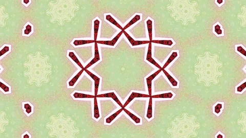 Poly Art Kaleidoscope Hypnotic Pattern Animation Footage Stock Footage 126281838