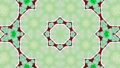Poly Art Kaleidoscope Hypnotic Pattern Animation Footage Stock Footage 126282027