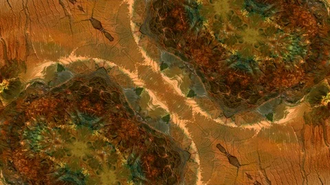 Poly Art Kaleidoscope Hypnotic Pattern Animation Footage Video stock 126687129