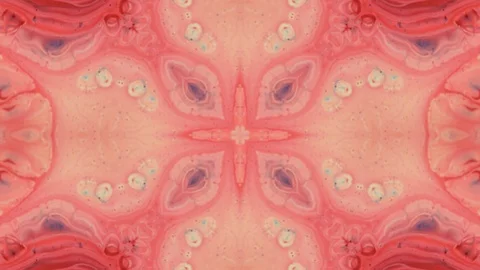 Poly Art Kaleidoscope Hypnotic Pattern Animation Footage Stock Footage 126687227