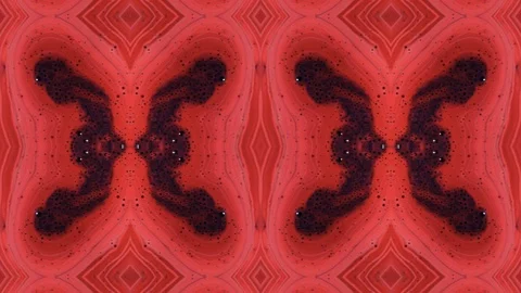 Poly Art Kaleidoscope Hypnotic Pattern Animation Footage Stock Footage 126687229