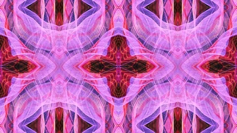 Poly Art Kaleidoscope Hypnotic Pattern Animation Footage Stock Footage 126687314