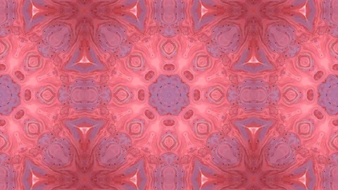 Poly Art Kaleidoscope Hypnotic Pattern Animation Footage Stock Footage 126687388