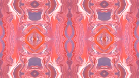 Poly Art Kaleidoscope Hypnotic Pattern Animation Footage Video stock 126687409