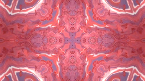 Poly Art Kaleidoscope Hypnotic Pattern Animation Footage Stock Footage 126687515