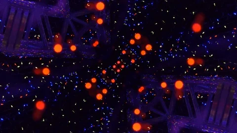 Poly Art Kaleidoscope Hypnotic Pattern Animation Footage Stock Footage 126687768