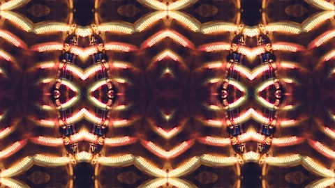 Poly Art Kaleidoscope Hypnotic Pattern Animation Footage Stock Footage 126687926