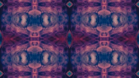 Poly Art Kaleidoscope Hypnotic Pattern Animation Footage Stock Footage 126687947
