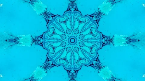 Poly Art Kaleidoscope Hypnotic Pattern Animation Footage Stock Footage 126688476
