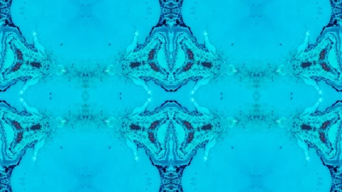 Poly Art Kaleidoscope Hypnotic Pattern Animation Footage Stock Footage 126688523