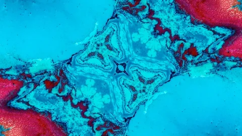 Poly Art Kaleidoscope Hypnotic Pattern Animation Footage Stock Footage 126688624