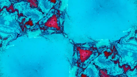 Poly Art Kaleidoscope Hypnotic Pattern Animation Footage Stock Footage 126688640