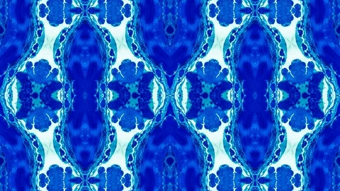 Poly Art Kaleidoscope Hypnotic Pattern Animation Footage Stock Footage 126688701