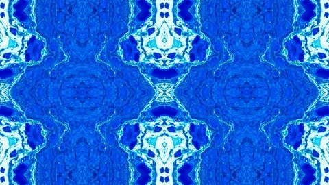 Poly Art Kaleidoscope Hypnotic Pattern Animation Footage Stock Footage 126688716