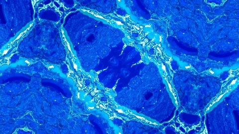 Poly Art Kaleidoscope Hypnotic Pattern Animation Footage Stock Footage 126688926